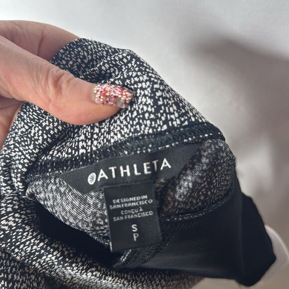 Athleta Delancey Skyline Textured Moto Leggings. Size Small. - Picture 12 of 12